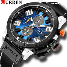 Load image into Gallery viewer, 2019 CURREN CHRONOGRAPY MEN WATCHES