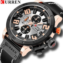 Load image into Gallery viewer, 2019 CURREN CHRONOGRAPY MEN WATCHES