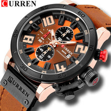 Load image into Gallery viewer, 2019 CURREN CHRONOGRAPY MEN WATCHES